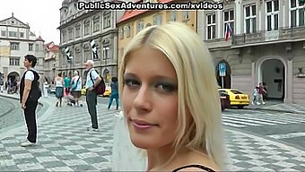 Sexo Salvaje Y Extremo Al Aire Libre Con Una Rubia Cachonda