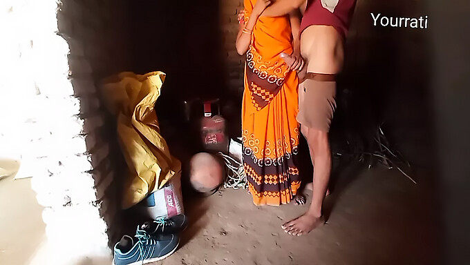 Big Assed Indian Milf Gets Her Hairy Pussy Licked And Fucked By Her Farmer Husband